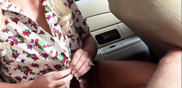  Beautiful blondes anal after fun in taxi